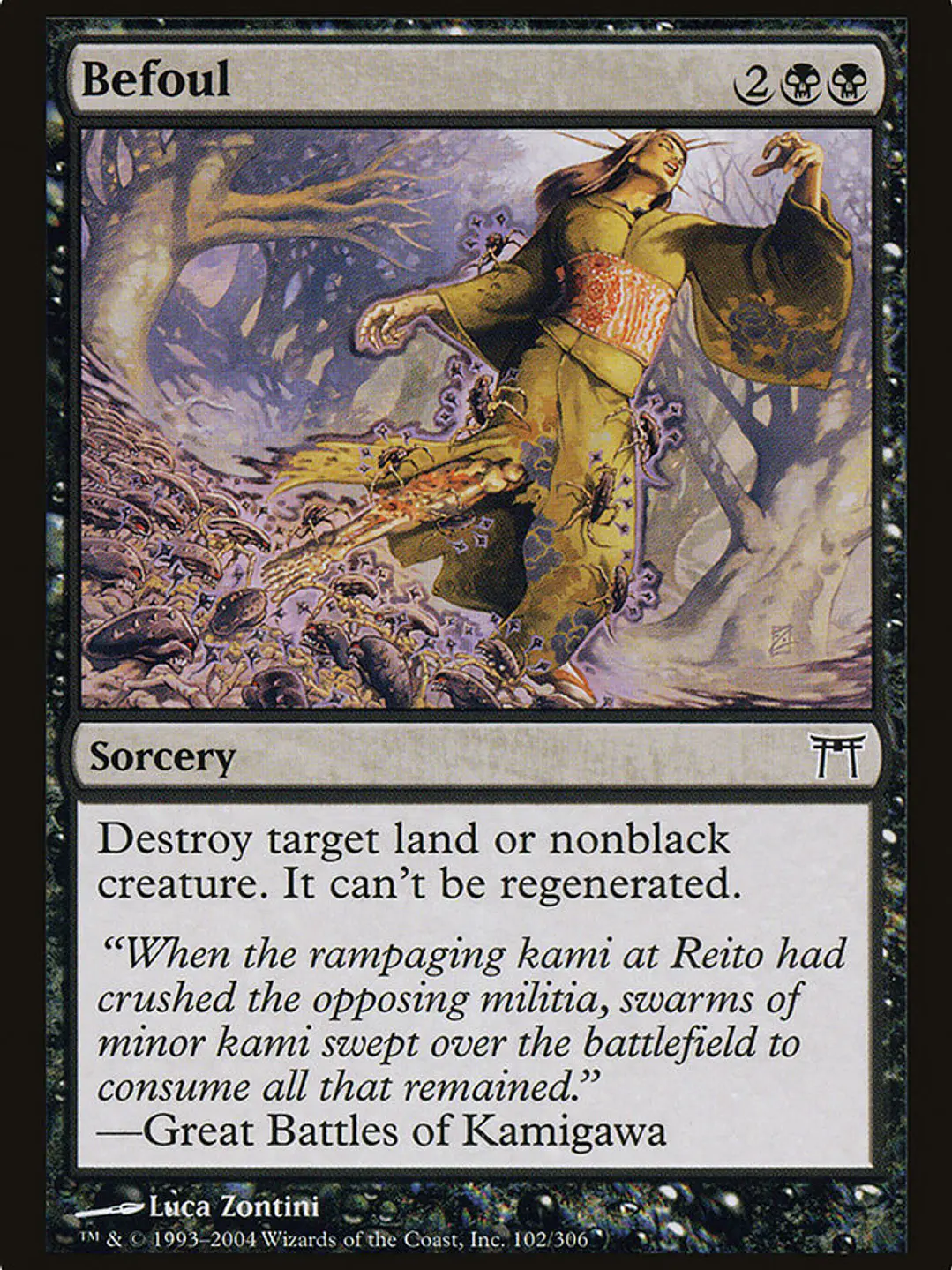 Befoul (Champions of Kamigawa) 1