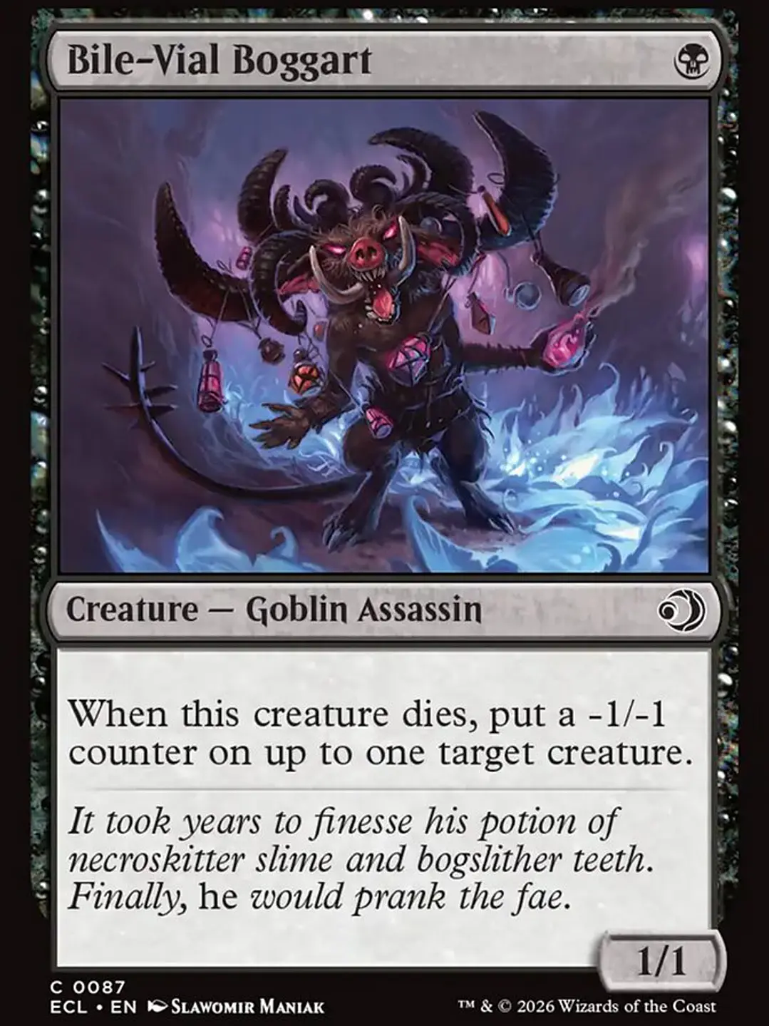 Bile-Vial Boggart (Lorwyn Eclipsed) 1