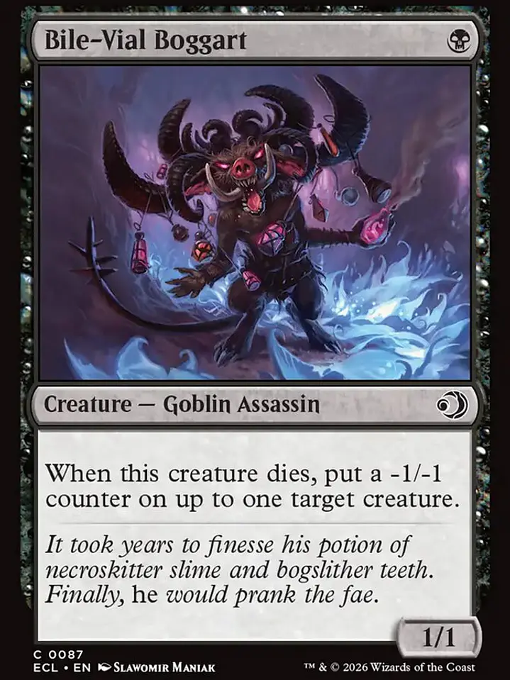 Bile-Vial Boggart (Lorwyn Eclipsed) 1