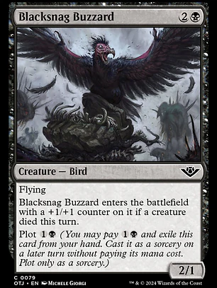 Blacksnag Buzzard (Outlaws of Thunder Junction)