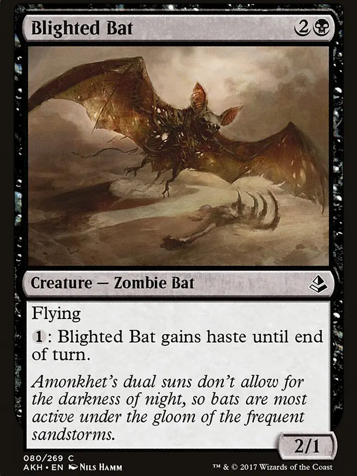 Blighted Bat (Amonkhet) 1