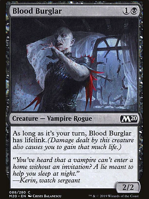 Blood Burglar (Core Set 2020)
