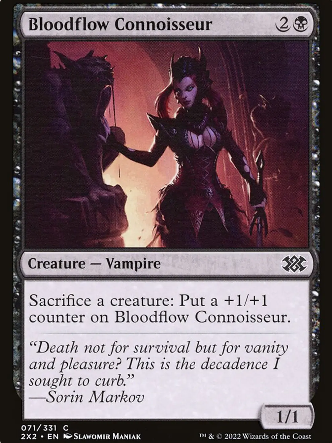 Bloodflow Connoisseur (Double Masters 2022) 1
