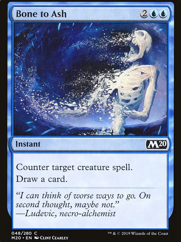 Bone to Ash (Core Set 2020) 1