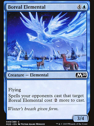 Boreal Elemental (Core Set 2020)