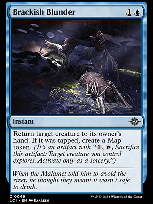 Brackish Blunder (The Lost Caverns of Ixalan)