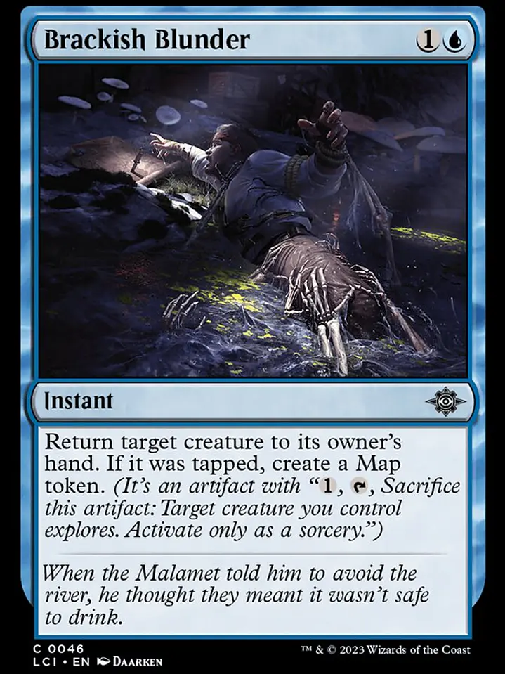 Brackish Blunder (The Lost Caverns of Ixalan) 1