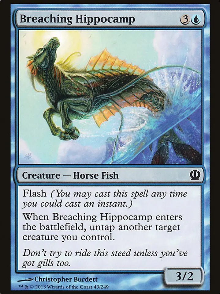 Breaching Hippocamp (Theros) 1