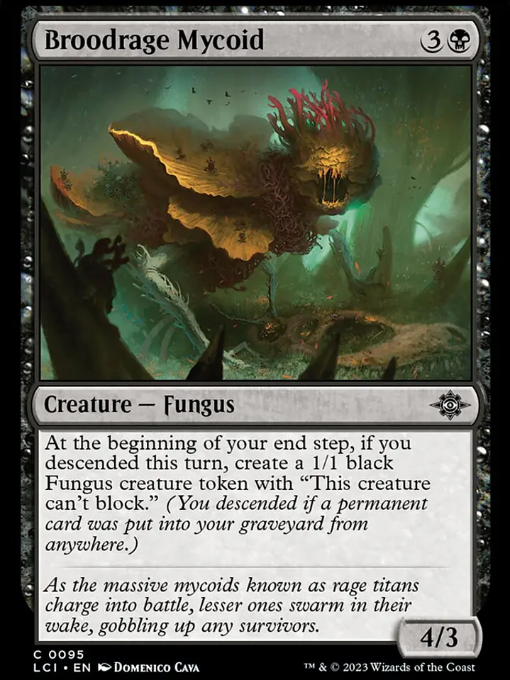 Broodrage Mycoid (The Lost Caverns of Ixalan) 1