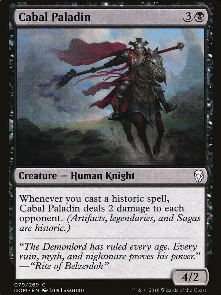 Cabal Paladin (Dominaria) 1