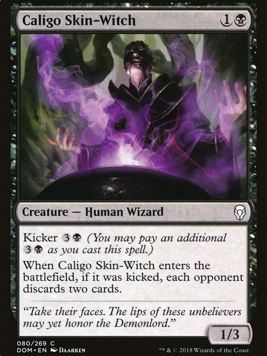 Caligo Skin-Witch (Dominaria) 1