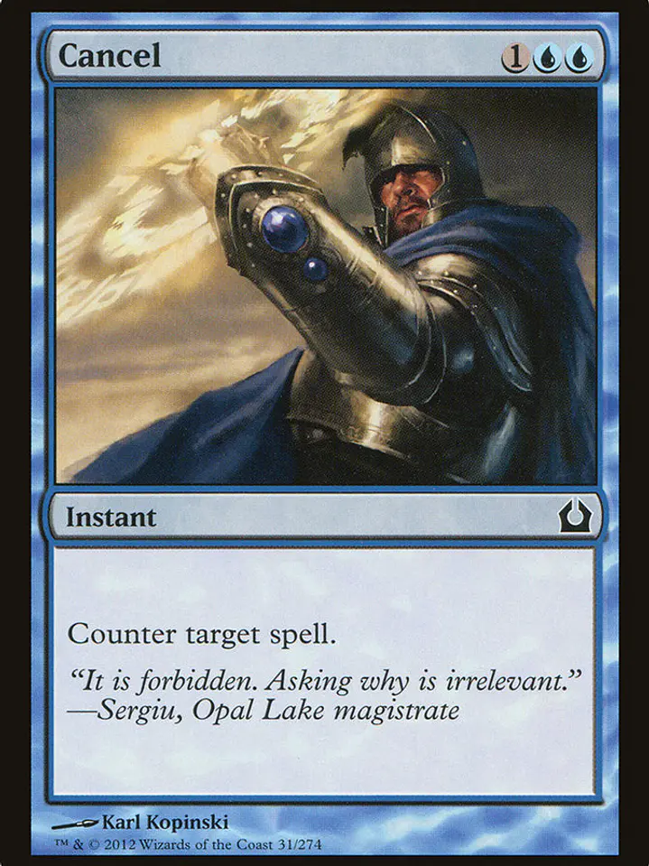 Cancel (Return to Ravnica) 1