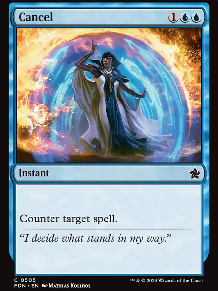 Cancel (Foundations) 1