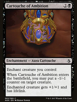 Cartouche of Ambition (Amonkhet)