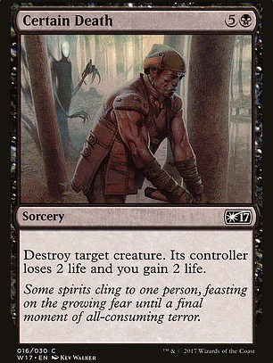 Certain Death (Welcome Deck 2017)