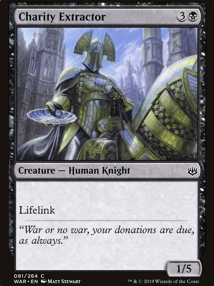 Charity Extractor (War of the Spark) 1