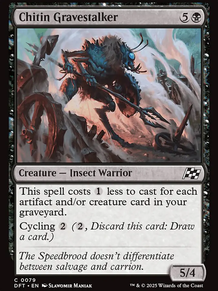 Chitin Gravestalker (Aetherdrift) 1