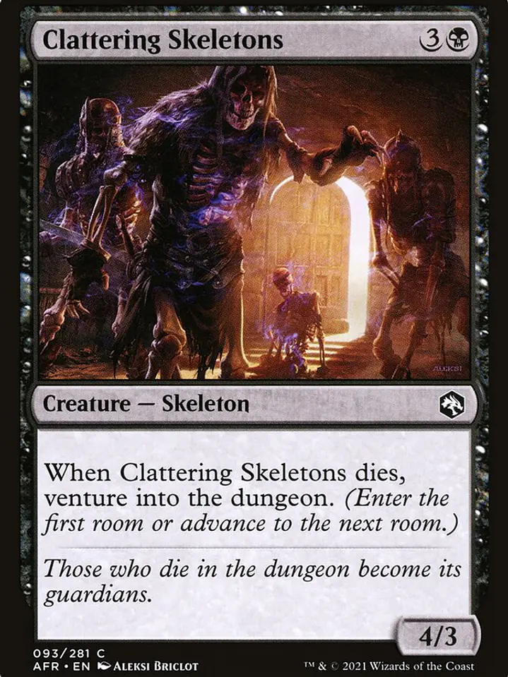 Clattering Skeletons (Adventures in the Forgotten Realms) 1