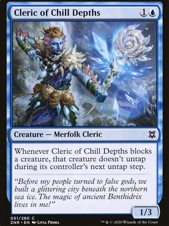 Cleric of Chill Depths (Zendikar Rising) 1