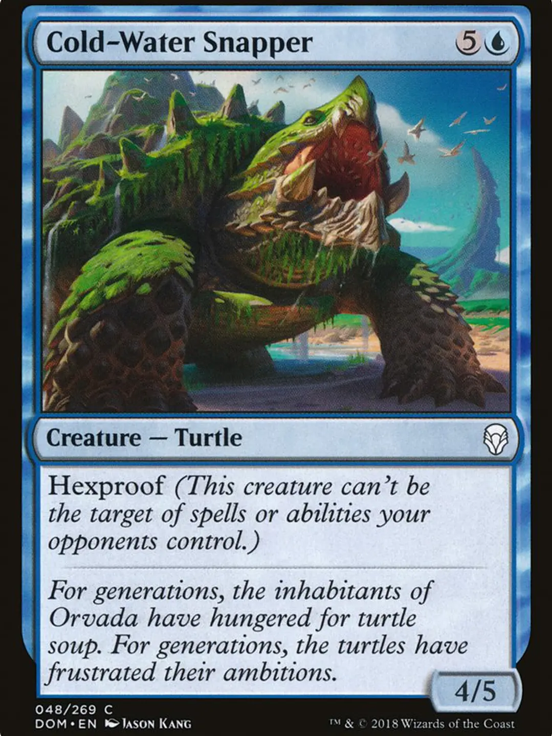Cold-Water Snapper (Dominaria) 1