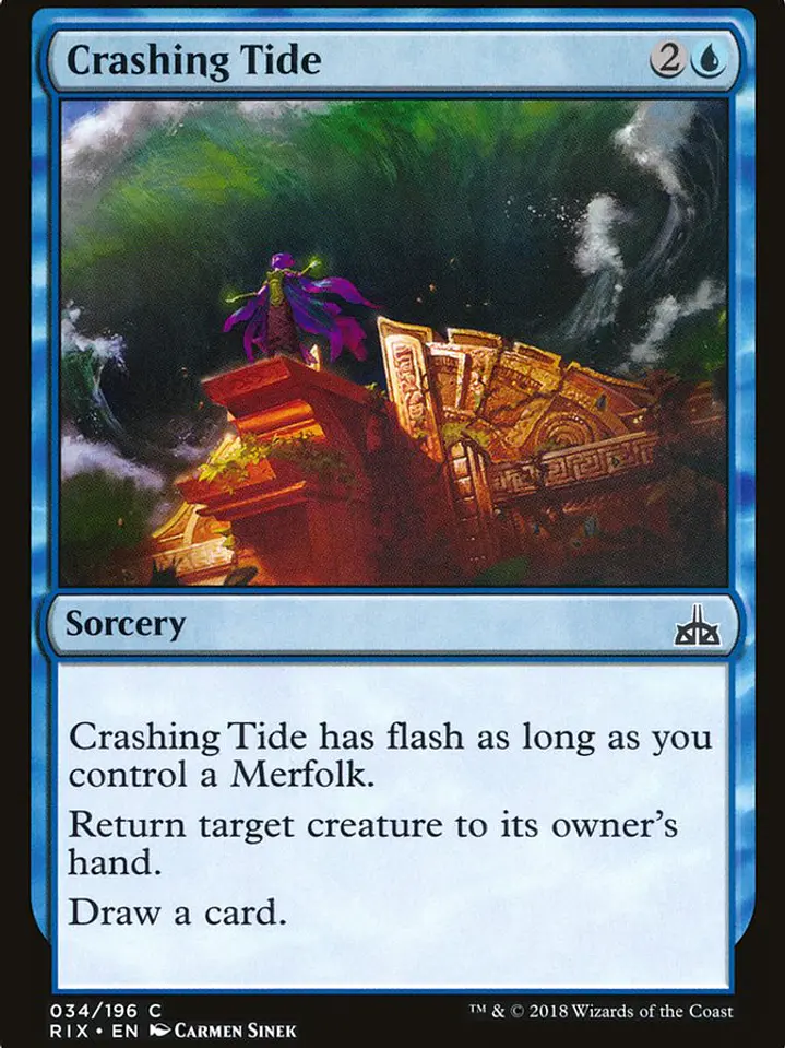 Crashing Tide (Rivals of Ixalan) 1