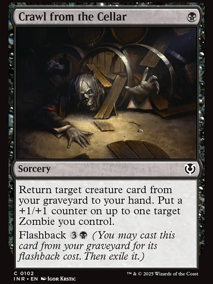 Crawl from the Cellar (Innistrad Remastered) 1