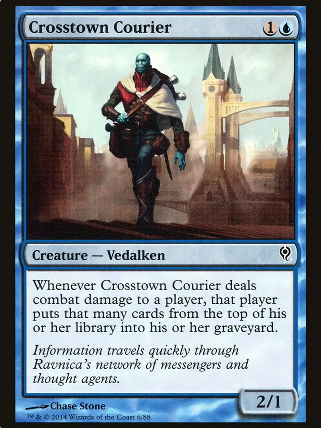 Crosstown Courier (Duel Decks: Jace vs. Vraska) 1
