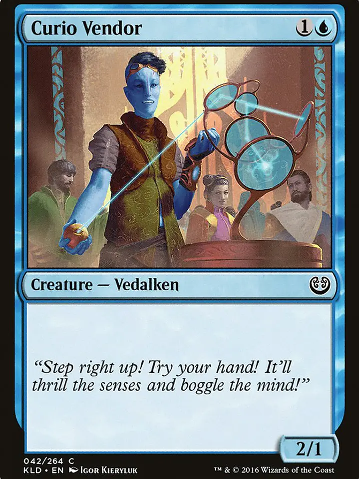 Curio Vendor (Kaladesh) 1