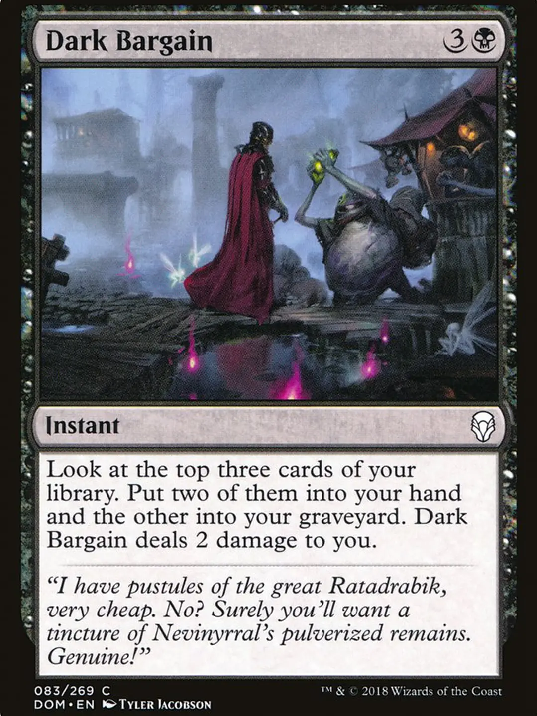 Dark Bargain (Dominaria) 1
