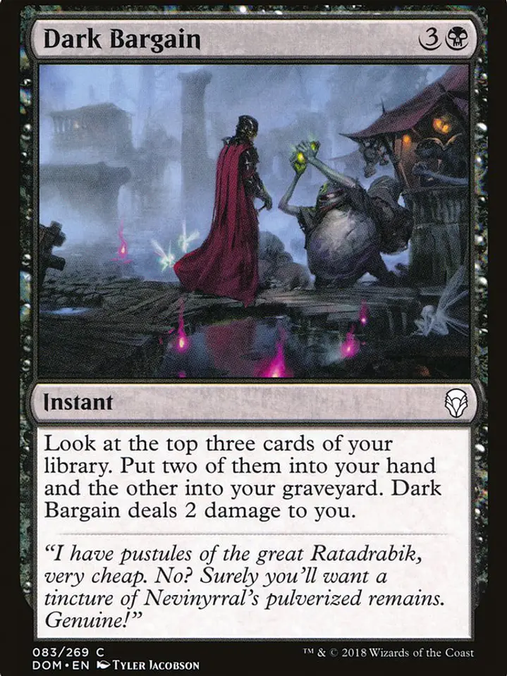 Dark Bargain (Dominaria) 1