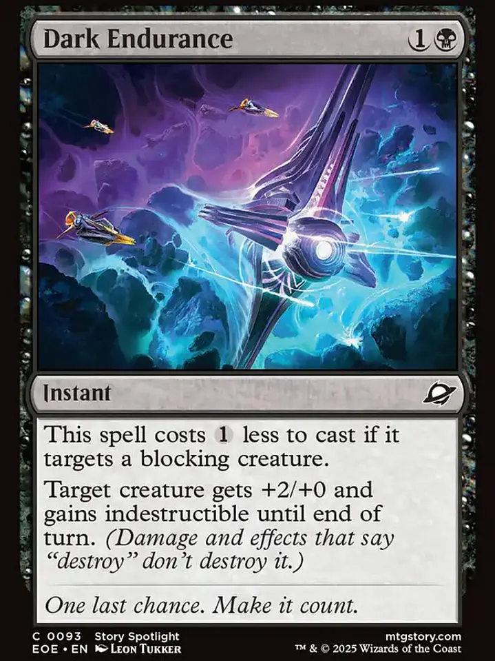 Dark Endurance (Edge of Eternities) 1