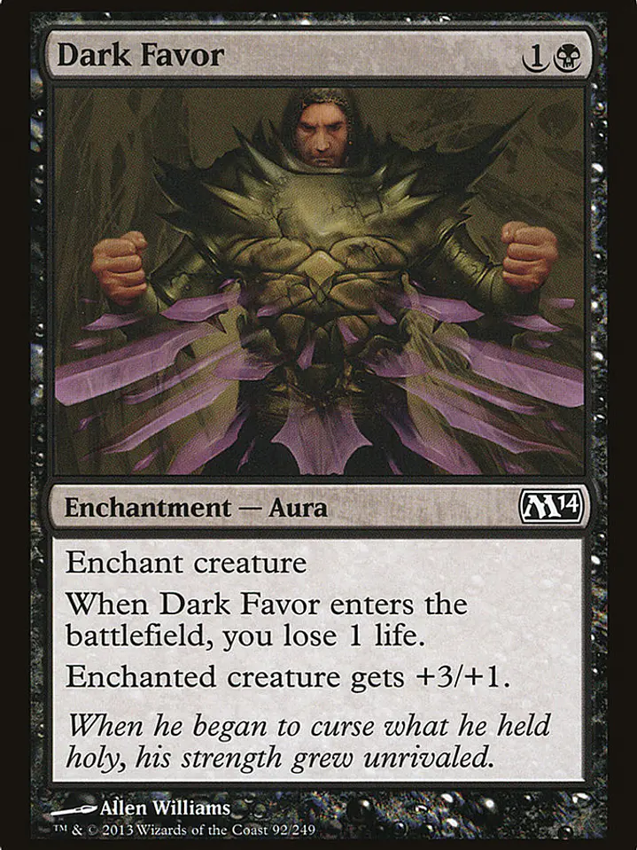 Dark Favor (Magic 2014) 1