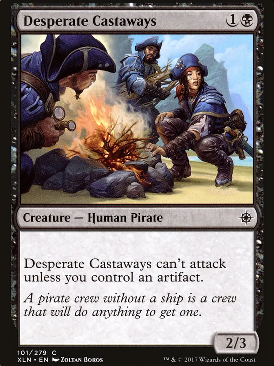 Desperate Castaways (Ixalan) 1