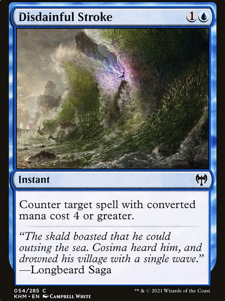 Disdainful Stroke (Kaldheim) 1
