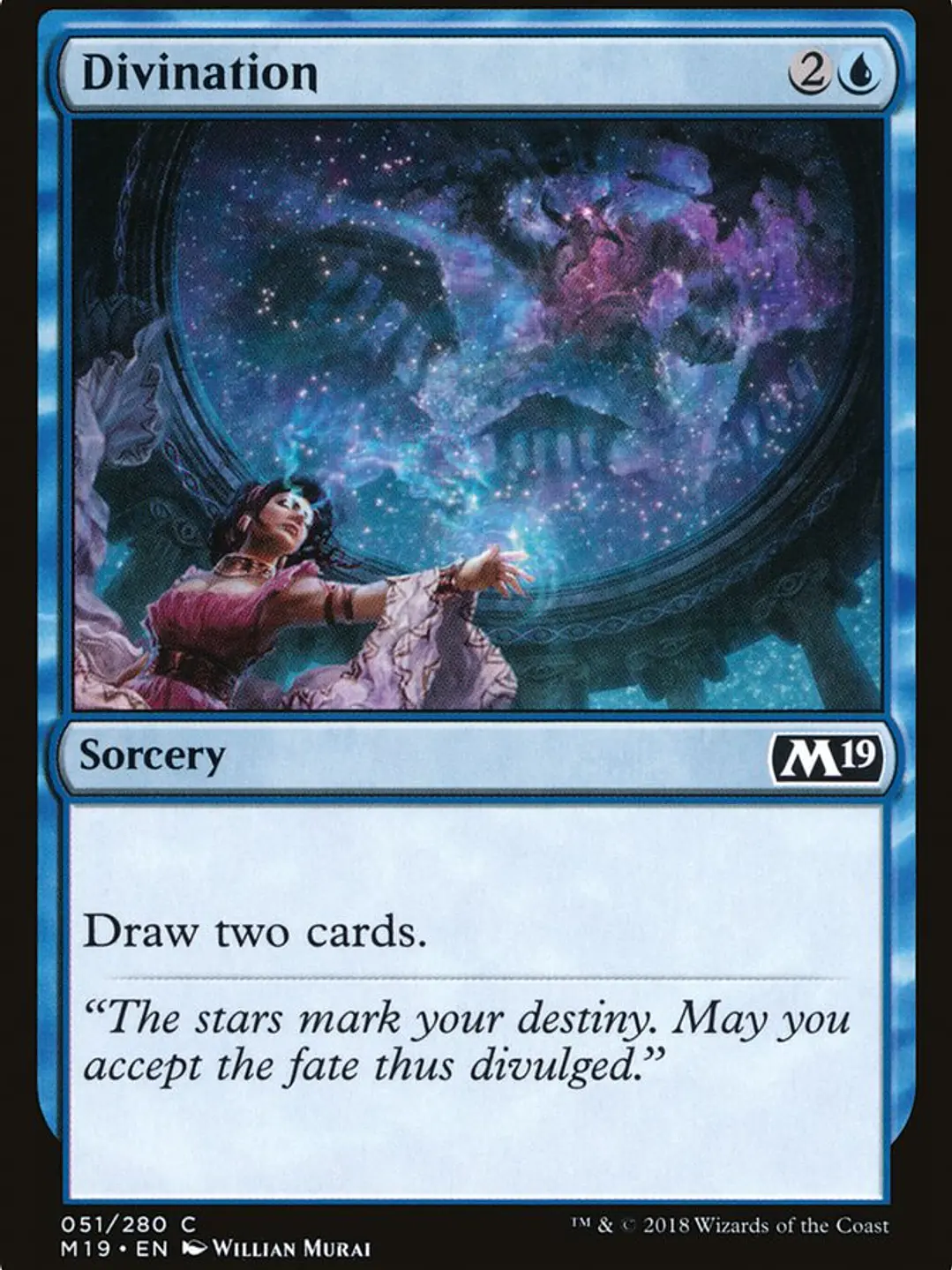 Divination (Core Set 2019) 1