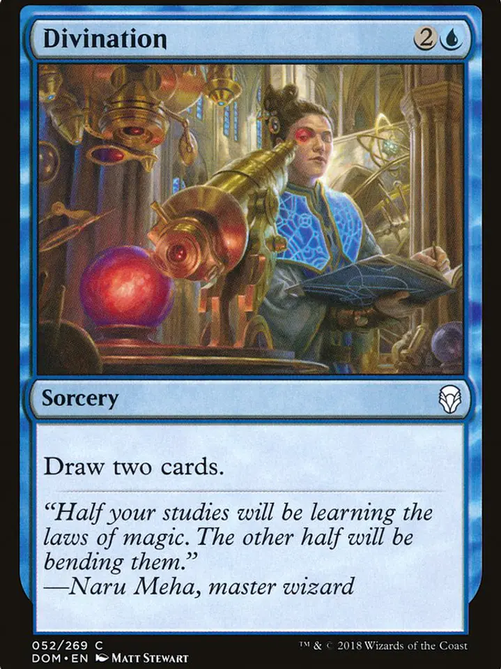 Divination (Dominaria) 1