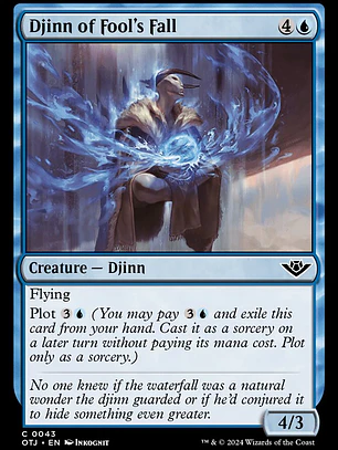 Djinn of Fool's Fall (Outlaws of Thunder Junction)