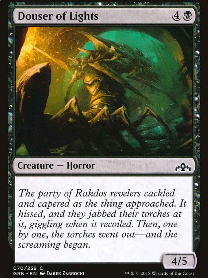 Douser of Lights (Guilds of Ravnica) 1