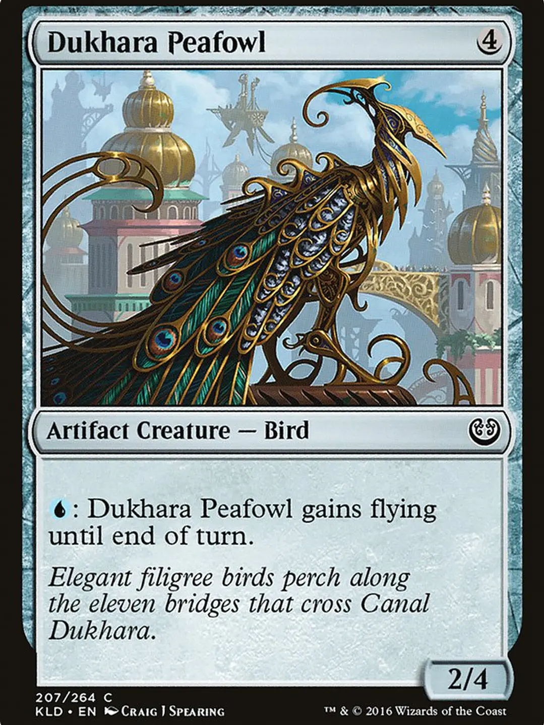 Dukhara Peafowl (Kaladesh) 1