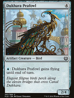Dukhara Peafowl (Kaladesh)