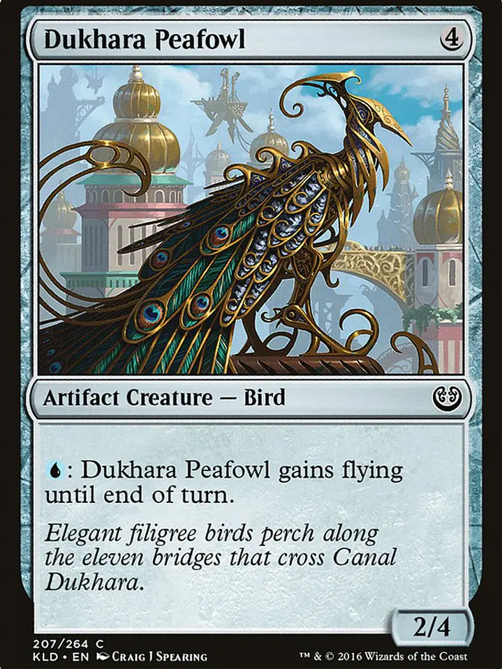 Dukhara Peafowl (Kaladesh) 1