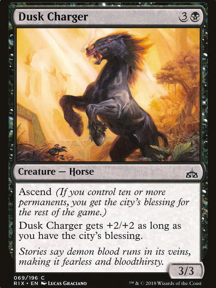 Dusk Charger (Rivals of Ixalan) 1