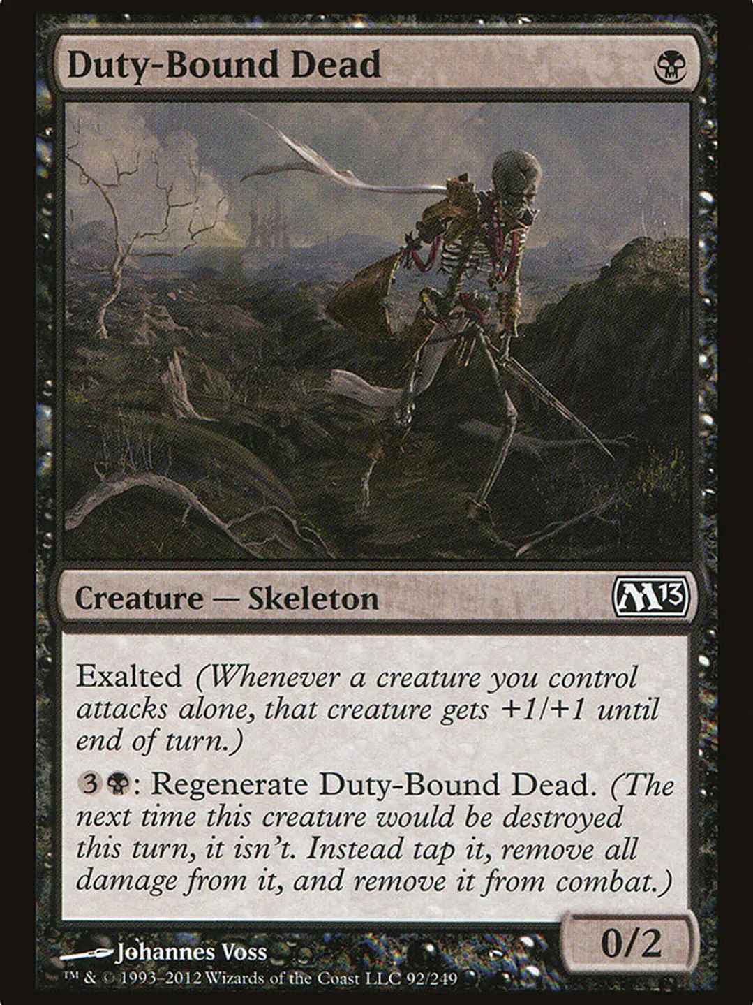 Duty-Bound Dead (Magic 2013) 1