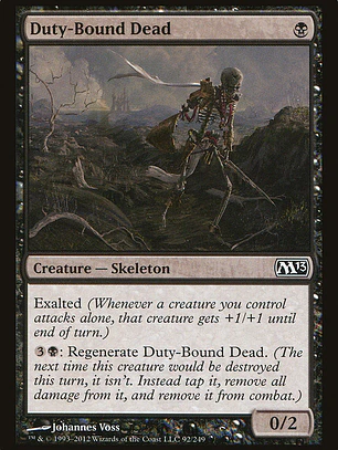 Duty-Bound Dead (Magic 2013)
