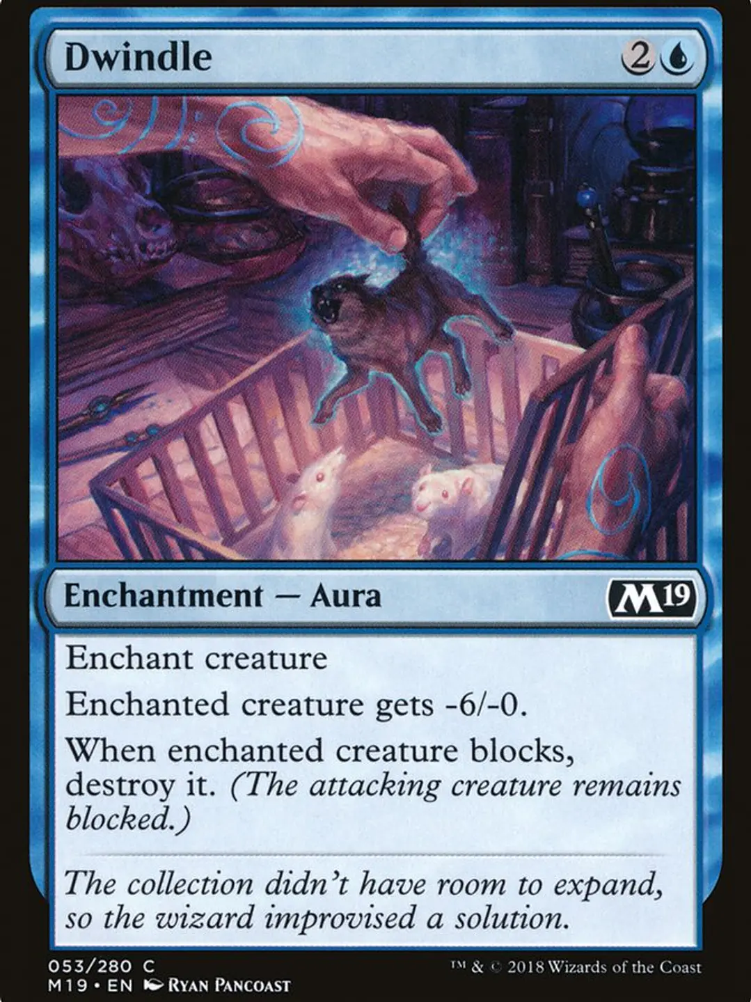 Dwindle (Core Set 2019) 1
