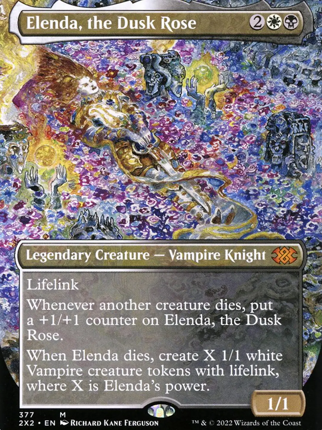 Elenda, the Dusk Rose (Double Masters 2022) 1