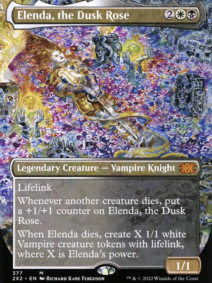 Elenda, the Dusk Rose (Double Masters 2022) 1
