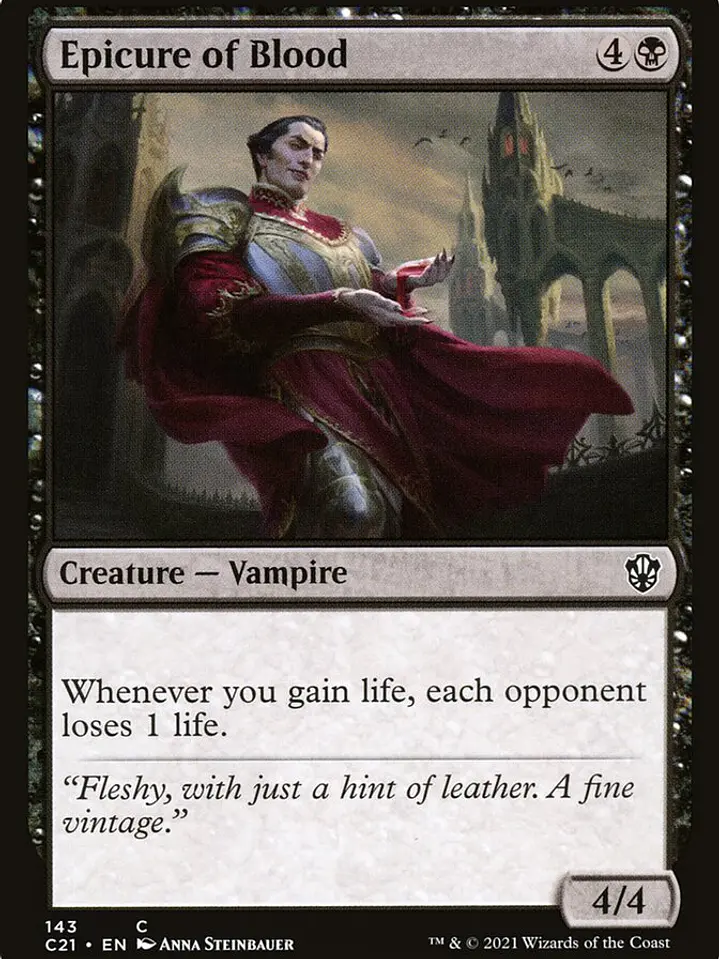 Epicure of Blood (Commander 2021) 1