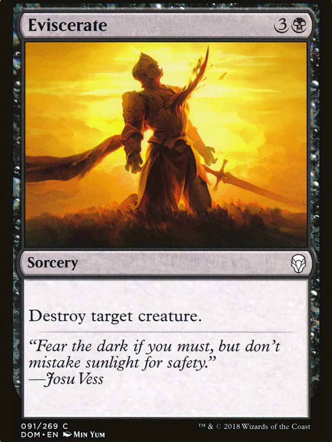 Eviscerate (Dominaria) 1