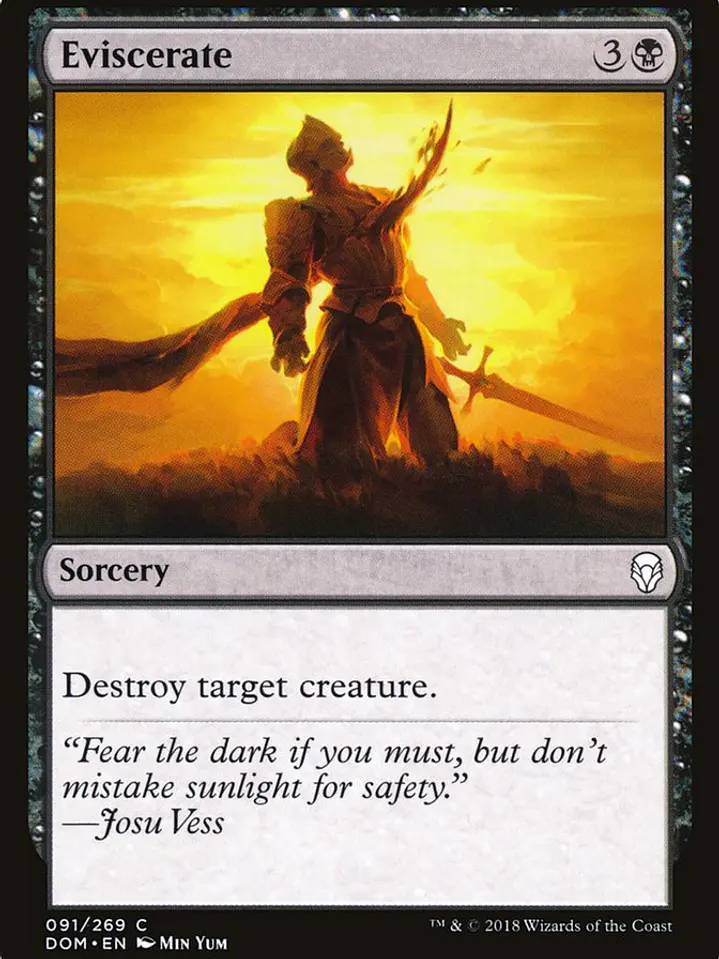 Eviscerate (Dominaria) 1